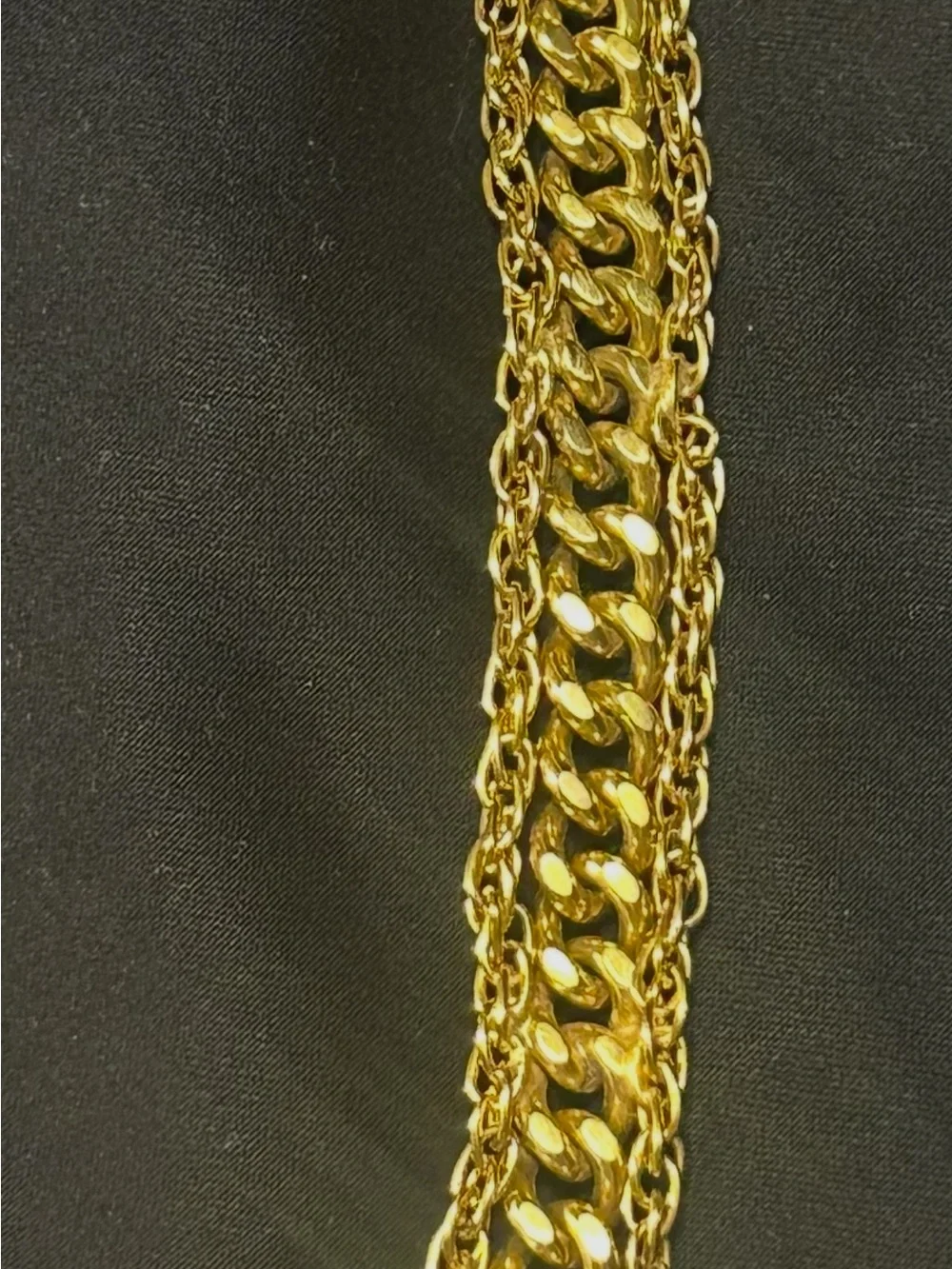 Goldette vintage 90s style Multi-Chain Bracelet - Women's Fashion Accessory